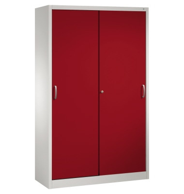 Schwerlastschrank 2059002S10015 Schiebetür 1950x1200x500mm lgr/rrt