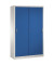 Schiebet&uuml;renschrank Acurado 2059002S10007, abschlie&szlig;bar, 5 OH, enzianblau/lichtgrau, 120x195x50cm (BxHxT)