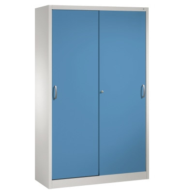 Schwerlastschrank 2059002S10020 Schiebetür 1950x1200x500mm lgr/lbl