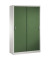 Schiebet&uuml;renschrank Acurado 2059002S10022, abschlie&szlig;bar, 5 OH, lichtgrau/rededagr&uuml;n, 120x195x50cm (BxHxT)