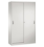 Schiebet&uuml;renschrank Acurado 2059002S10004, abschlie&szlig;bar, 5 OH, lichtgrau, 120x195x50cm (BxHxT)