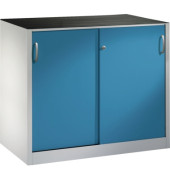 Werkzeugschrank 206609S10057 Schiebet&uuml;r 1000x1200x600mm lgr/lbl