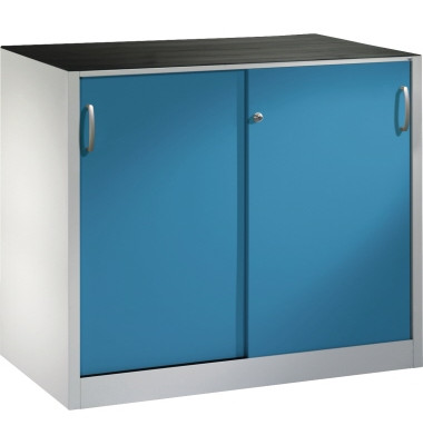 Werkzeugschrank 206609S10057 Schiebet&uuml;r 1000x1200x600mm lgr/lbl