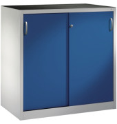 Werkzeugschrank 206709S10020 Schiebet&uuml;r 1200x1200x600mm lgr/ebl