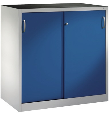 Werkzeugschrank 206709S10020 Schiebet&uuml;r 1200x1200x600mm lgr/ebl