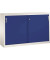 Akten-Sideboard 214600S10060 2x2OH 1000x1600x400mm lgr/ebl