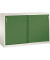 Akten-Sideboard 214600S10065 2x2OH 1000x1600x400mm lgr/rgn