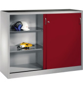 Werkzeugschrank 214709S10022 Schiebet&uuml;r 1200x1600x400mm lgr/rrt