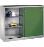 Werkzeugschrank 214709S10023 Schiebetür 1200x1600x400mm lgr/rgn