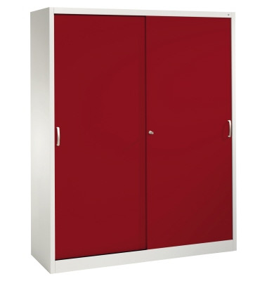 Aktenschrank 215000S10101 2x5OH 1950x1600x500mm lgr/rrt