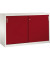 Akten-Sideboard 215600S10049 2x2OH 1000x1600x500mm lgr/rrt