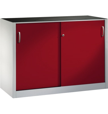 Werkzeugschrank 215609S10057 Schiebetür 1000x1600x500mm lgr/rrt
