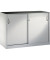 Werkzeugschrank 215609S10054 Schiebetür 1000x1600x500mm lgr/lgr