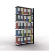 Regal MULTIplus85 36010-S Anbau 2.000x1.000x300mm AL sw/l.gr