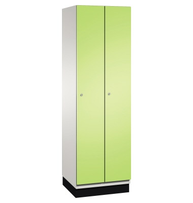 Umkleidespind 4510020S10024 Sockel 2Abteile B600mm lgr/vgn