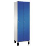 Umkleidespind 4510020S10050 Füße 2Abteile B600mm lgr/ebl