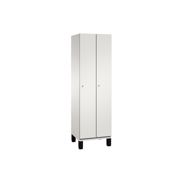 4059369356095 - Umkleidespind 4510020S10016 Füße 2Abteile B600mm lgr lgr 4059369356095 CP-Möbel