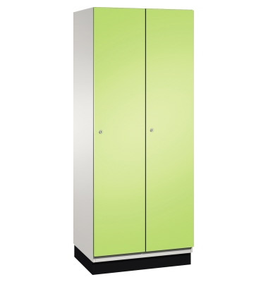 Umkleidespind 4510022S10052 Sockel 2Abteile B800mm lgr/vgn