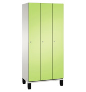 Umkleidespind 4510030S10041 Füße 3Abteile B900mm lgr/vgn