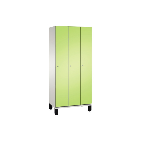 4059369444907 - Umkleidespind 4510030S10041 Füße 3Abteile B900mm lgr vgn 4059369444907 CP-Möbel