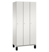 Umkleidespind 4510030S10010 Füße 3Abteile B900mm lgr/lgr