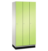 Umkleidespind 4510030S10056 Sockel 3Abteile B900mm lgr/vgn