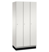 Umkleidespind 4510030S10053 Sockel 3Abteile B900mm lgr/lgr