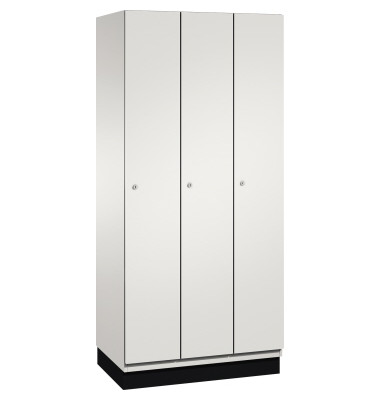Umkleidespind 4510030S10053 Sockel 3Abteile B900mm lgr/lgr