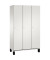 Umkleidespind 4510032S10010 Füße 3Abteile B1200mm lgr/lgr
