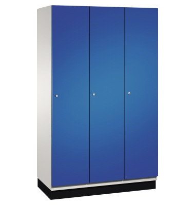 Umkleidespind 4510032S10020 Sockel 3Abteile B1200mm lgr/ebl