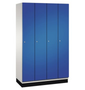 Umkleidespind 4510040S10022 Sockel 4Abteile B1200mm lgr/ebl