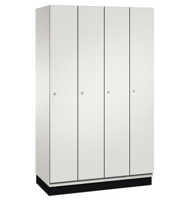 Umkleidespind 4510040S10020 Sockel 4Abteile B1200mm lgr/lgr