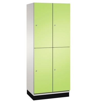 Doppelstockspind 4510122S10021 Sockel 4Fächer B800mm lgr/vgn