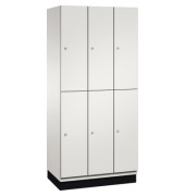 Doppelstockspind 4510130S10019 Sockel 6Fächer B900mm lgr/lgr