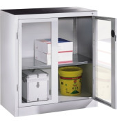 Werkzeugschrank  8821055S10015 Fenstertür 1000x930x500mm lgr/lgr