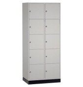 Schließf.schrank 8570203S10008 10Fächer 1950x820x600mm lgr/lgr