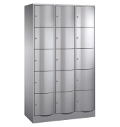 Schließf.schrank 8570372S10764 15Fächer 1950x1150x540mm wsalu/wsal