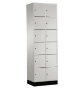 Schließf.schrank 8670201S10011 12Fächer 1950x620x500mm lgr/lgr