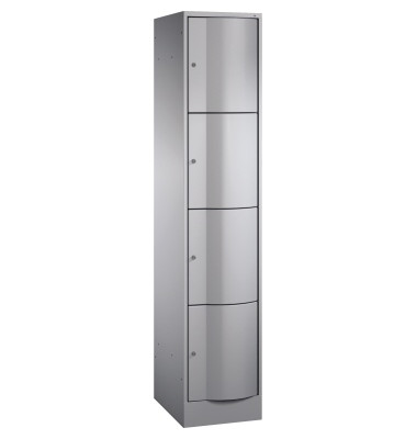Schließf.schrank 8470172S10027 4Fächer 1950x396x540mm wsalu/wsalu