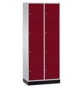 Schlie&szlig;f.schrank 8470202S10142 8F&auml;cher 1950x820x500mm lgr/rrt