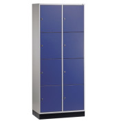 Schlie&szlig;f.schrank 8470202S10008 8F&auml;cher 1950x820x500mm lgr/ebl