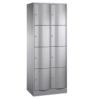 Schlie&szlig;f.schrank 8470272S10097 8F&auml;cher 1950x770x540mm wsalu/wsalu