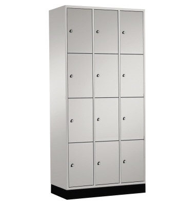 Schlie&szlig;f.schrank 8470301S10003 12F&auml;cher 1950x920x500mm lgr/lgr