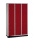 Schließf.schrank 8470302S10019 12Fächer 1950x1220x500mm lgr/rrt