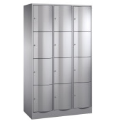 Schließf.schrank 8470372S10119 12Fächer 1950x1150x540mm wsalu/wsal
