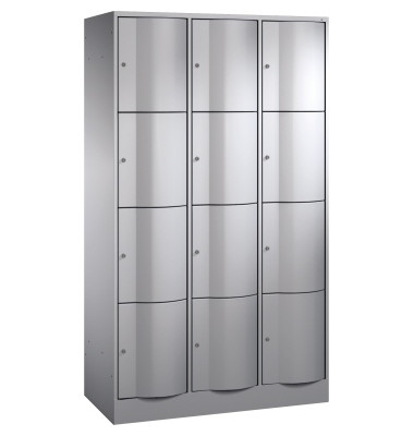 Schließf.schrank 8470372S10119 12Fächer 1950x1150x540mm wsalu/wsal
