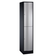 Doppelspind 8270172S10045 2Fächer 1950x396x540mm sgr/wsalu