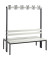Garderobenbank 8051200S10022 1650x1500x756mm sgr/lgr