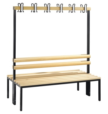 Garderobenbank 8051200S10001 1650x1500x756mm sgr