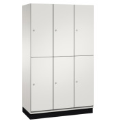 Doppelstockspind 4510132S10013 Sockel 6Fächer B1200mm lgr/lgr